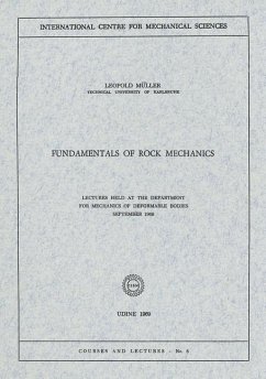 Fundamentals of Rock Mechanics (eBook, PDF) - Müller, Leopold