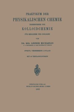 Praktikum der Physikalischen Chemie (eBook, PDF) - Michaelis, Leonor