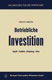 Betriebliche Investition (eBook, PDF)