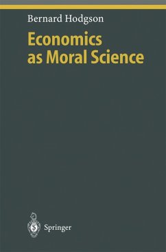Economics as Moral Science (eBook, PDF) - Hodgson, Bernard