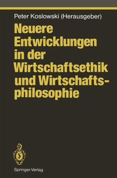Cover Neuere Entwicklungen in der Wirtschaftsethik und Wirtschaftsphilosophie (eBook, PDF)