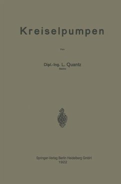 Kreiselpumpen (eBook, PDF) - Quantz, Ludwig