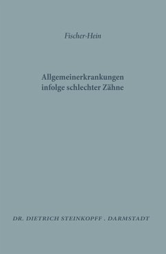 Cover Allgemeinerkrankungen Infolge Schlechter Zähne (eBook, PDF)