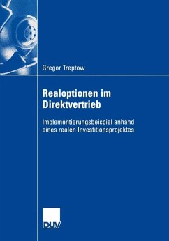 Realoptionen im Direktvertrieb (eBook, PDF) - Treptow, Gregor