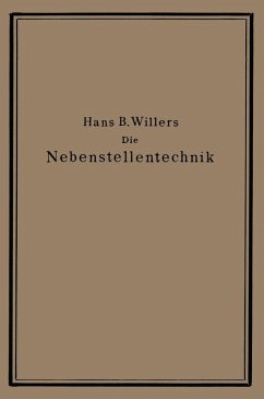 Die Nebenstellentechnik (eBook, PDF) - Willers, Hans B.