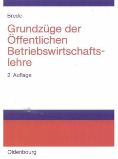 Cover Grundzüge der Öffentlichen Betriebswirtschaftslehre (eBook, PDF)