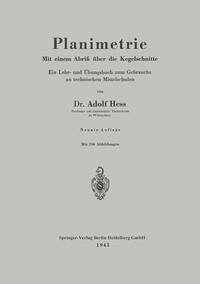 Cover Planimetrie (eBook, PDF)