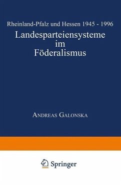 Landesparteiensysteme im Föderalismus (eBook, PDF)