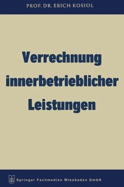 Cover Verrechnung innerbetrieblicher Leistungen (eBook, PDF)