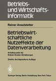 Betriebswirtschaftliche Nutzeffekte der Datenverarbeitung (eBook, PDF)