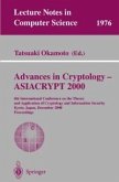 Advances in Cryptology - ASIACRYPT 2000 (eBook, PDF)