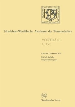 Nordrhein-Westfälische Akademie der Wissenschaften (eBook, PDF) - Dassmann, Ernst