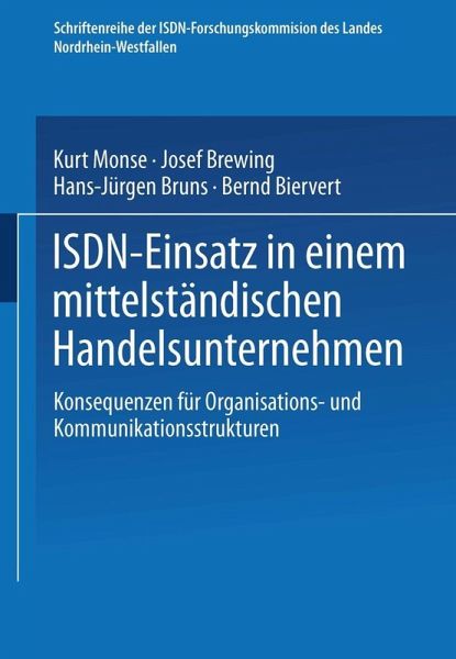 ISDN-Einsatz in einem mittelständischen Handelsunternehmen (eBook, PDF)