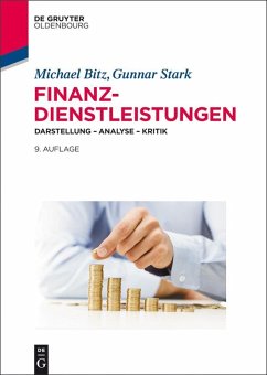 Finanzdienstleistungen (eBook, PDF) - Bitz, Michael; Stark, Gunnar