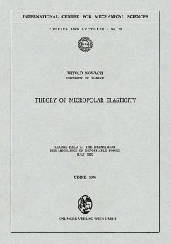 Theory of Micropolar Elasticity (eBook, PDF) - Nowacki, Witold