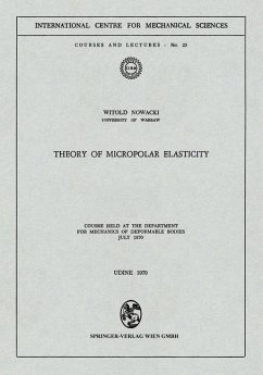 Theory of Micropolar Elasticity (eBook, PDF) - Nowacki, Witold