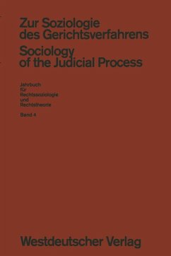 Cover Zur Soziologie des Gerichtsverfahrens (Sociology of the Judicial Process) (eBook, PDF)