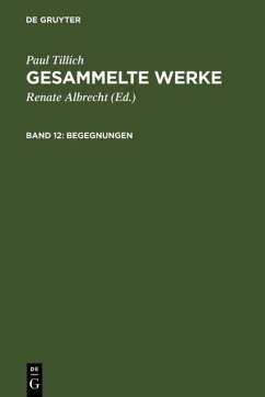 Begegnungen (eBook, PDF) - Tillich, Paul