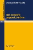 Non-complete Algebraic Surfaces (eBook, PDF)