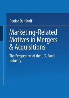 Marketing-Related Motives in Mergers & Acquisitions (eBook, PDF) - Dahlhoff, Denise