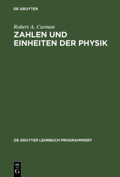 Zahlen und Einheiten der Physik (eBook, PDF) - Carman, Robert A.