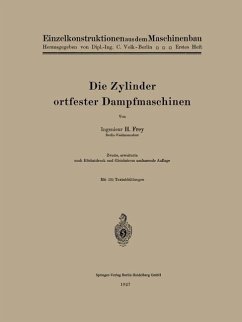 Die Zylinder ortfester Dampfmaschinen (eBook, PDF) - Frey, Hans