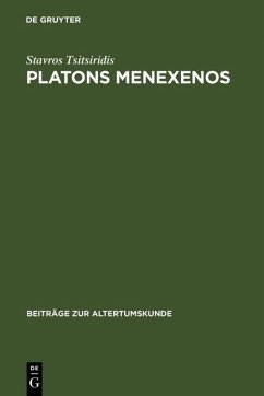 Cover Platons Menexenos (eBook, PDF)