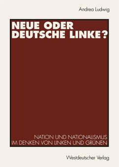 Neue oder Deutsche Linke? (eBook, PDF)