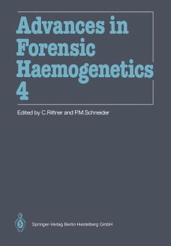 Cover Advances in Forensic Haemogenetics (eBook, PDF)