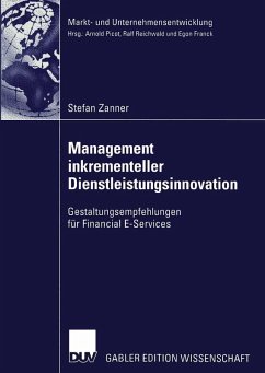 Management inkrementeller Dienstleistungsinnovation (eBook, PDF) - Zanner, Stefan