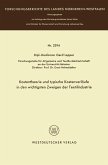 Kostentheorie und typische Kostenverläufe in den wichtigsten Zweigen der Textilindustrie (eBook, PDF)