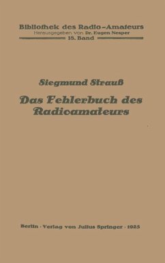 Cover Das Fehlerbuch des Radioamateurs (eBook, PDF)