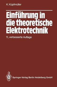 Cover Einführung in die theoretische Elektrotechnik (eBook, PDF)