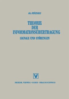 Theorie Der Informationsübertragung (eBook, PDF) - Spataru, Alexandru