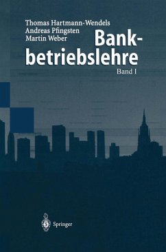 Bankbetriebslehre (eBook, PDF) - Hartmann-Wendels, Thomas; Pfingsten, Andreas; Weber, Martin