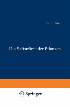Cover Die Saftströme der Pflanzen (eBook, PDF)