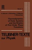 Thermodynamics of Finite Systems and the Kinetics of First-Order Phase Transitions (eBook, PDF)