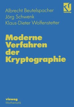 Cover Moderne Verfahren der Kryptographie (eBook, PDF)