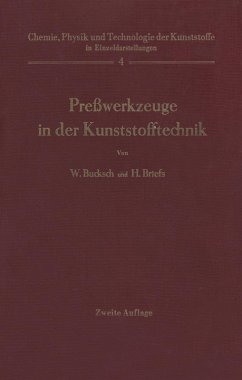 Preßwerkzeuge in der Kunststofftechnik (eBook, PDF) - Bucksch, Walter; Briefs, H.