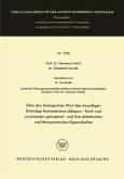 Über den biologischen Wert der einzelligen Grünalge Scenedesmus obliquus - frisch und verschieden getrocknet - und ihre diätetischen und therapeutischen Eigenschaften (eBook, PDF)