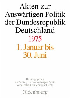 Cover Akten zur Auswärtigen Politik der Bundesrepublik Deutschland 1975 (eBook, PDF)