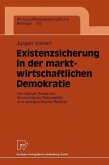 Existenzsicherung in der marktwirtschaftlichen Demokratie (eBook, PDF)