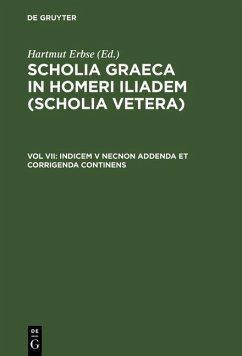 Cover Indicem V necnon addenda et corrigenda continens (eBook, PDF)