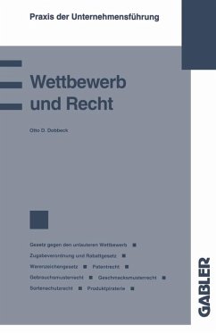 Cover Wettbewerb und Recht (eBook, PDF)