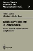 Recent Developments in Optimization (eBook, PDF)