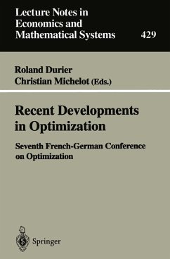 Cover Recent Developments in Optimization (eBook, PDF)