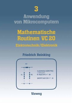 Mathematische Routinen VC 20 (eBook, PDF) - Reinking, Ernst Friedrich
