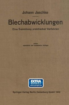 Cover Die Blechabwicklungen (eBook, PDF)