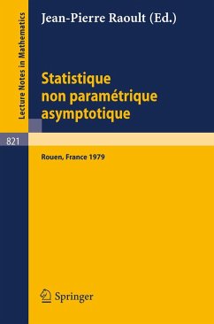 Cover Statistique non Parametrique Asymptotique (eBook, PDF)