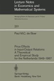 Price Effects in Input-Output Relations: A Theoretical and Empirical Study for the Netherlands 1949-1967 (eBook, PDF)